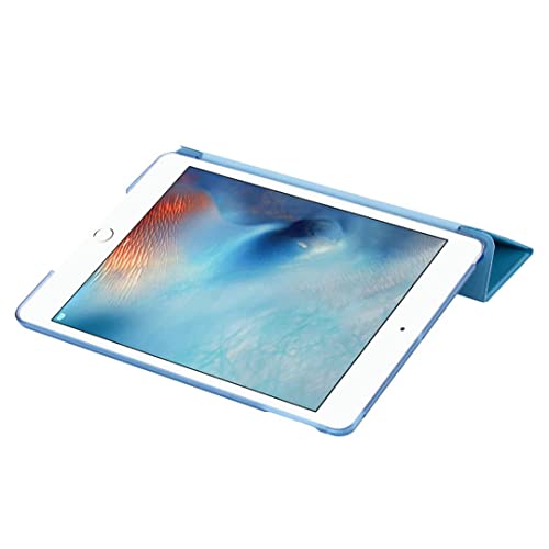 For Apple iPad 9.7 2018 6 Gen A1954 A1893 Smart case Magnetic Stand cover with Wake/Sleep (Turquoise), Aqua - Image 3