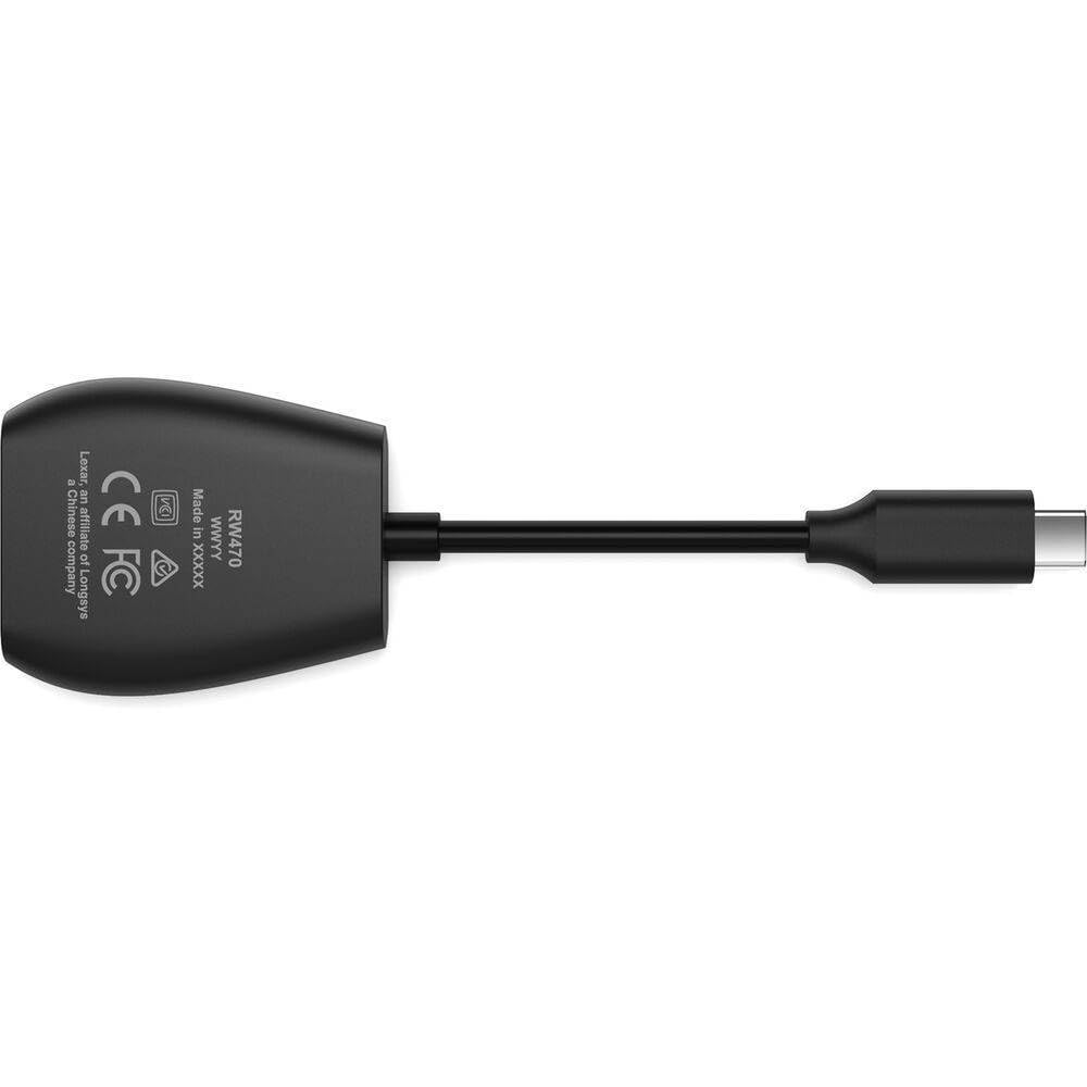 Lecteur De Carte MicroSD Lexar USB 3.2 Gen 1 - Vitesse Jusqu'à 170 Mo/s, Compatible UHS-I, Plug & Play
