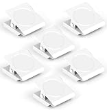 Grtard 6 Pack Magnetic Clips Heavy Duty, Fridge Magnets Clips, Strong Magnets for Whiteboard, Refrig