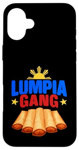 Filipino Food Lumpia Gang per Filipina Pride Filippine Custodia per iPhone 16 Plus