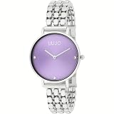 Liu Jo Chains Framework TLJ2405 - Orologio da Donna in Acciaio con quadrante glicina, Argento, Moderno, Argento, Moderno
