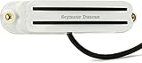 1 Stück Seymour Duncan SHR-1B-W Humbucker Single Size Hot Rails Strat Pickup für E-Gitarre Weiß