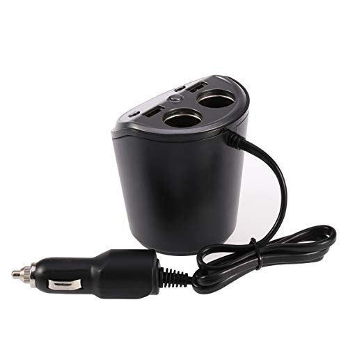 Autoladegerät Adapter Auto Auto Dual USB Ladegerät Adapter Tasse Geformt Freisprecheinrichtung für iPhone Ipod Telefon MP3 / 4-Kamera