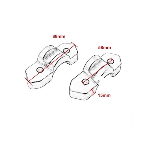Abrazadera elevación manillar R1300GS que reduce la fatiga lumbar 5