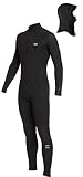 Billabong 5/4mm Men's Absolute Hooded Fullsuit - Black, S