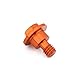 6PCS Motorrad Vordergabeln Schutzschrauben für 50/65/85SX 125-530SX/SX-F/XC/XC-F/EXC/EXC TPI/EXC-F/XC-W/XCF-W 690ENDURO/R Orange
