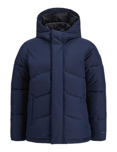 JACK&JONES JUNIOR Jungen JJWORLD Puffer Jacket MNI Pufferjacke, Navy...