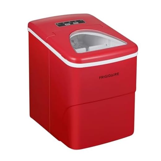 Frigidaire EFIC108-RED Compact Ice Maker (Red)