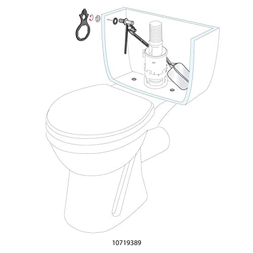 Wirquin F2 - Valvola a galleggiante per serbatoi