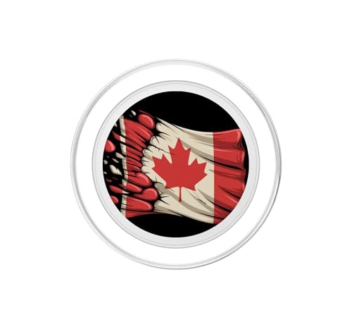Drapeau Canadien Vieilli PopGrip MagSafe support magnétique iPhone