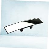 SOIMISS Verstellbarer Auto Rückspiegel 300mm Weitwinkel Innenrückspiegel Mit Antibeschlagbeschichtung Für Totes Winkel Risikoabsicherung Und Sichere Einparkhilfe