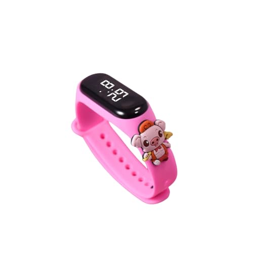 Image of Digital Dial Waterproof Stylish and Fashionable Wrist Smart Watch LED Band for Kids, Rakhi, Colorful Cartoon Character Super Hero for Boys & Girls
