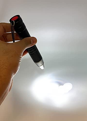 Image of Hand Gem Light 3 in 1 LED White /Yellow /UV Appraisal Flash Light High Power for Gemmologist's for Sorting Gemstones, Diamonds, Stones and Other General Uses