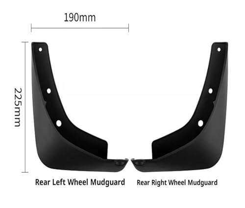 Guardabarros contra impactos de piedras para 3 Axela Hatchback 2020 5