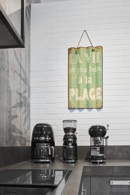 Miniatura 8 de Smeg Cafetera de goteo retro de los años 50 con jarra de vidrio extra (negro)