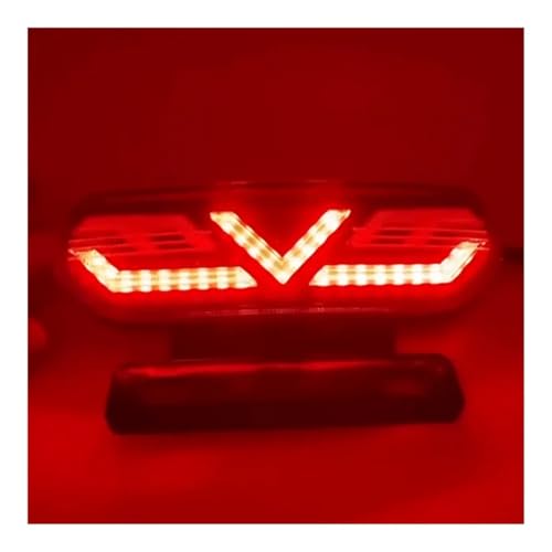 Feux arrière de moto à LED 12V avec clignotants intégrés pour quad et VTT