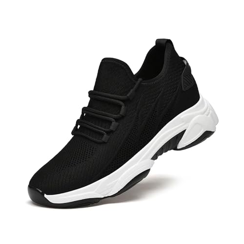 Tallure Sneakers, 4 inch Hidden Height Increase, Mesh Breathable Flexible Fit Comfort for Women and Men