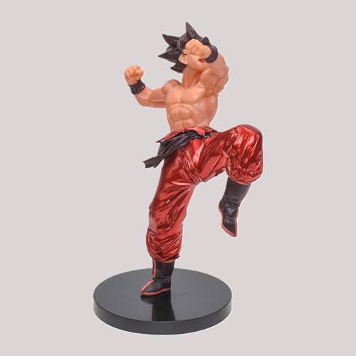 Image of Awestuffs Goku DBZ Large Action Figure Limited Edition Figure Manga Toy Collectible (Goku Blood of Saiyans Special X)