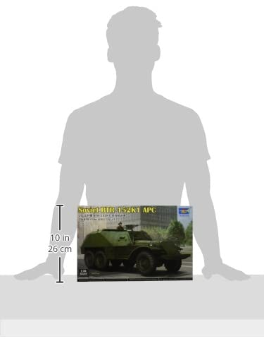 Trumpeter 1:35 - Soviet BTR-152K1 APC, Unpainted - Image 2