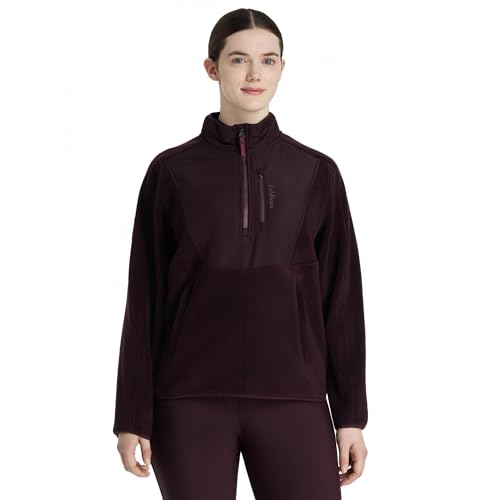 Polaire Clara Hybrid LeMieux veste équestre haut de gamme Damson