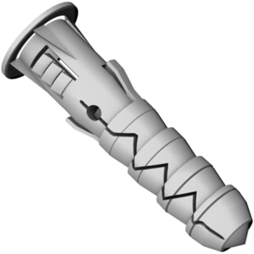 Wall Plugs M12 x 60mm (Pack of: 10) Universal Plug Expansion Heavy Duty Multi Purpose Masonry Fixings DIYUK