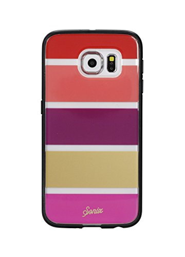 Sonix Case for Samsung Galaxy S6 - Retail Packaging - Fuchsia Stripe