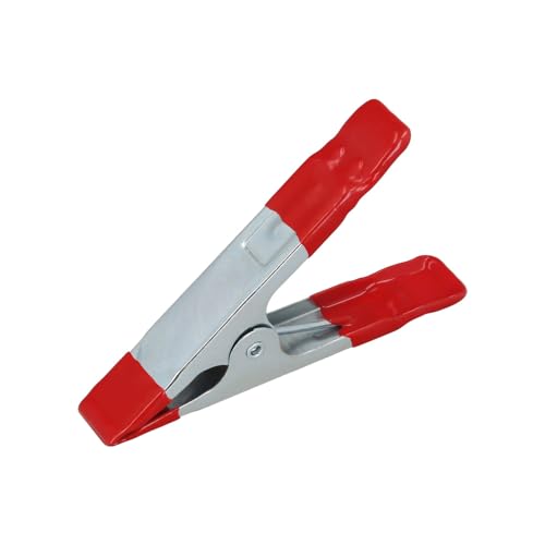Pinza - pinza de sujeción de acero de 100 mm, resistente y duradera, ideal para trabajos de ferretería y mecánica, proporciona un agarre firme.