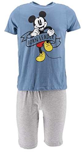 Pyjama court Disney Mickey Mouse homme imprimé graphique ultra doux