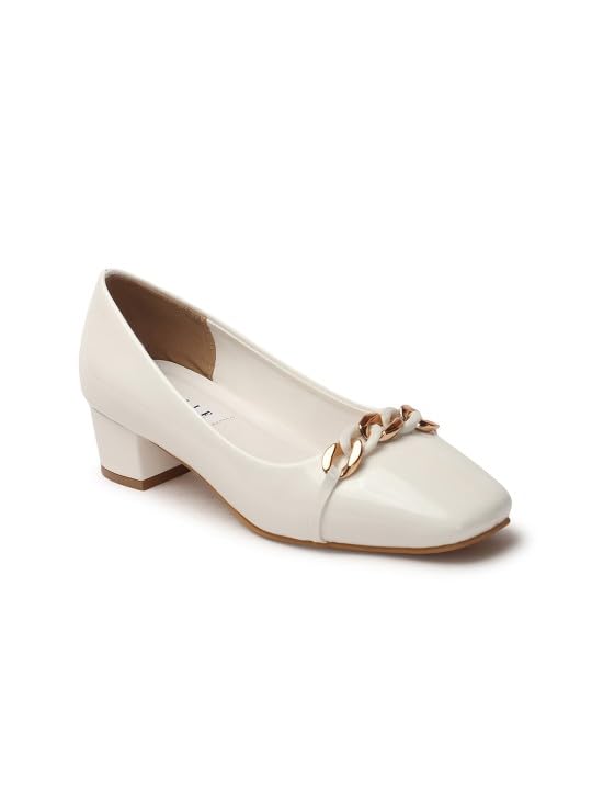 ELLE Women Shoes, White, UK-8 (B0DGLZR1B3) Amazon Price History, Amazon Price Tracker