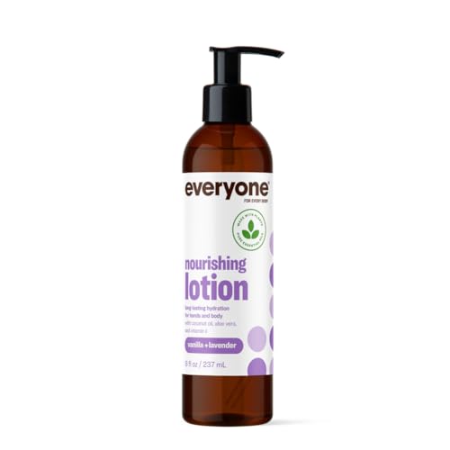 Everyone Lotion Nourishing Vanilla Lavender 8 Fl Oz