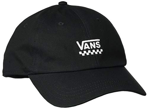 Vans Damen Court Side Hat Baseball Cap, Schwarz (Black Checker J0Z), One...