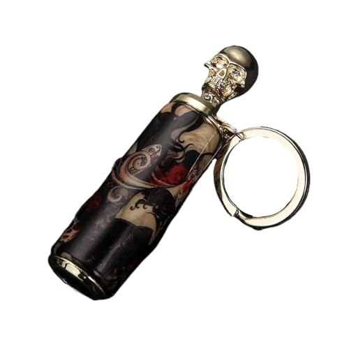 Accendino in metallo retrò, accendino vintage da 10.000 fiammiferi, accendino in metallo antivento riutilizzabile, accendino portatile ricaricabile for carburante for candele regalo aziendale da campe