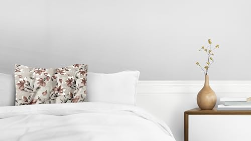 Image of 200 TC Cotton Bedsheet Set with 2 Pillow Covers | King Size Soft Breathable Wrinkle Free - Floral Printed Double Bedsheets | Bed Size 78x78x10 Inches | Pillow Covers Fit Up to 10 Inch
