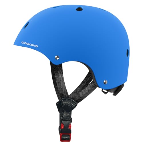 Image of Odoland Kids Bike Helmet for Boy Girl Age 3-8 for Cycling, Scooter, Skating