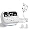 Aspirateur nasal Mouche-bébé électrique |9 forces d'aspiration Aspirateur à sécrétions nasales Aspirateur pour bébé rechargeable avec musique (Blanc)