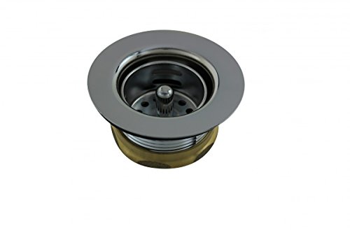 Colador para fregadero cromado para desagüe 2-7/8"