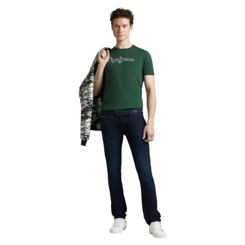 Image of Pepe Jeans Men T-Shirt|Cotton|Slim Fit
