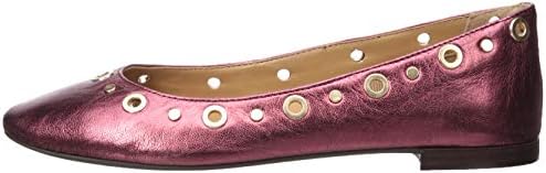 Aerosoles Women's Goldie Ballet Flat, Wine Leather, 8 M US | Image 7
