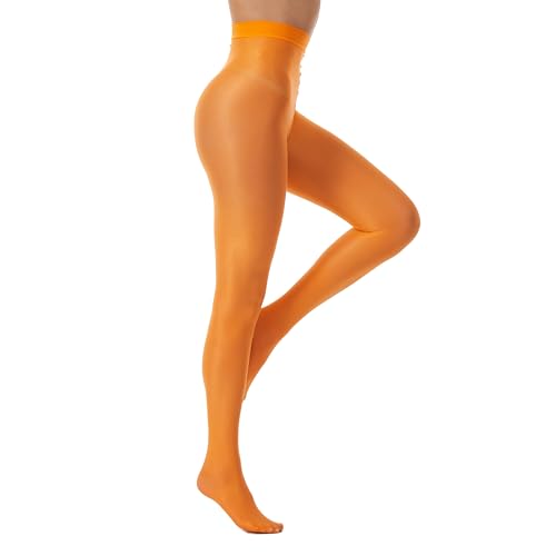 Image of Frola Shaping Tights for Women 70D Shimmery Pantyhose for Dance Ballet Glitter Socks