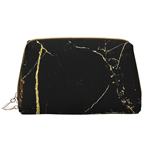 Trousse de maquillage en cuir marbré blanc PSVOD sac cosmétique de voyage