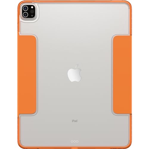 Image of OtterBox - Symmetry Series 360 Elite Case for 12.9 inch iPad Pro 3rd-6th Gen, Scratch-Resistant Tablet Case with Folio and Apple Pencil Holder (Vitamin C)