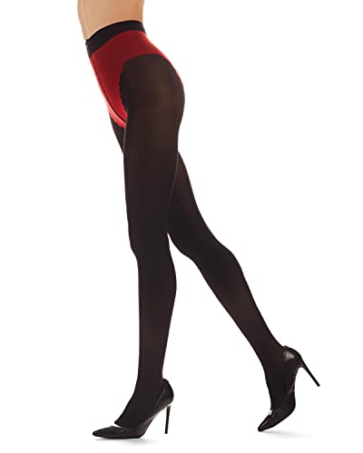 Women's Cheeky Scalloped Heart 60 Denier Opaque Tight3