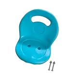 Aymzbd Kids Tricycle Seat Replacement, Accessories with Handle Screw Trikes Seat Saddle Comfortable Low Back Thickened for Children, Blue