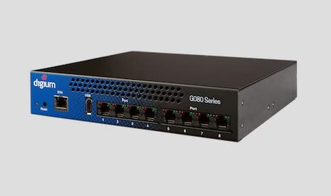 DIGIUM 1GA800F Switchvox 8 Port Analog FXS to VoIP Gateway