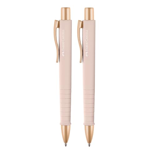 Faber-Castell - Kugelschreiber Poly Ball Pale Rose 2 Stück