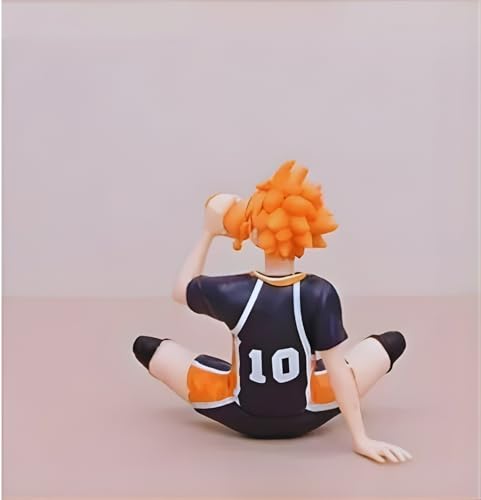 Image of Premium Action Figures Collectible for Office Desk, Study Table, Car Dashboard, Decoration for Anime Lovers, Fans, Kids, Collectors (Haikyu Sitting)