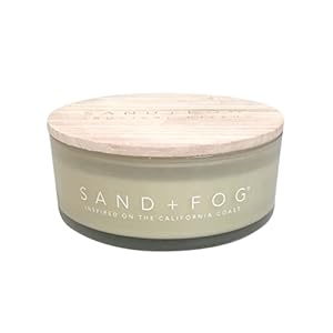 Sand Fog Scented Candle Tropical Citrus Additional Scents and Sizes 100 Cotton Lead Free Wick Luxury Air Freshening Jar Candles Perfect Home Decor for Your Cocktail Table 34 oz OrangeViolet