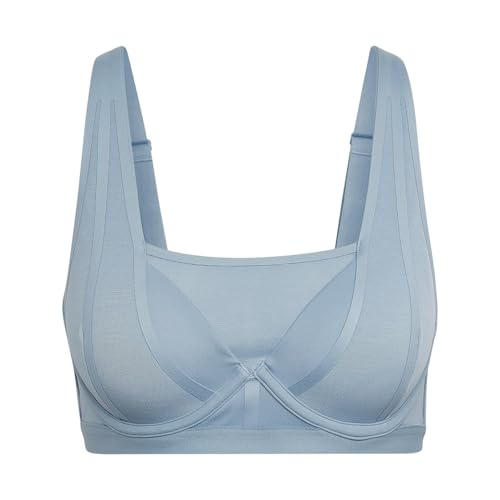 adidas Womens TLRD Impact Luxe Training High Support Bra MagGrey 30B