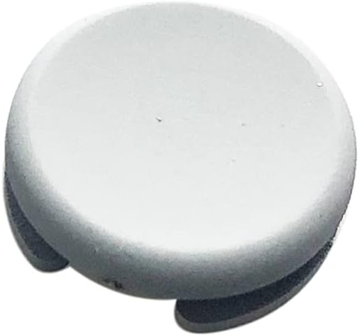 (10Pcs) Replacement for Nintendo 2DS / 3DS / 3DS XL / 3DS LL Analog Stick Cap Joystick Cover (Light Grey)