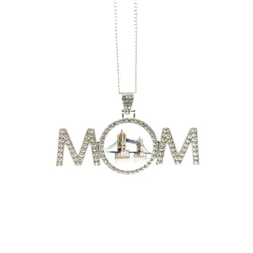 Cadeau fête des mères : collier Pont de Londres original pour maman et grand-mère